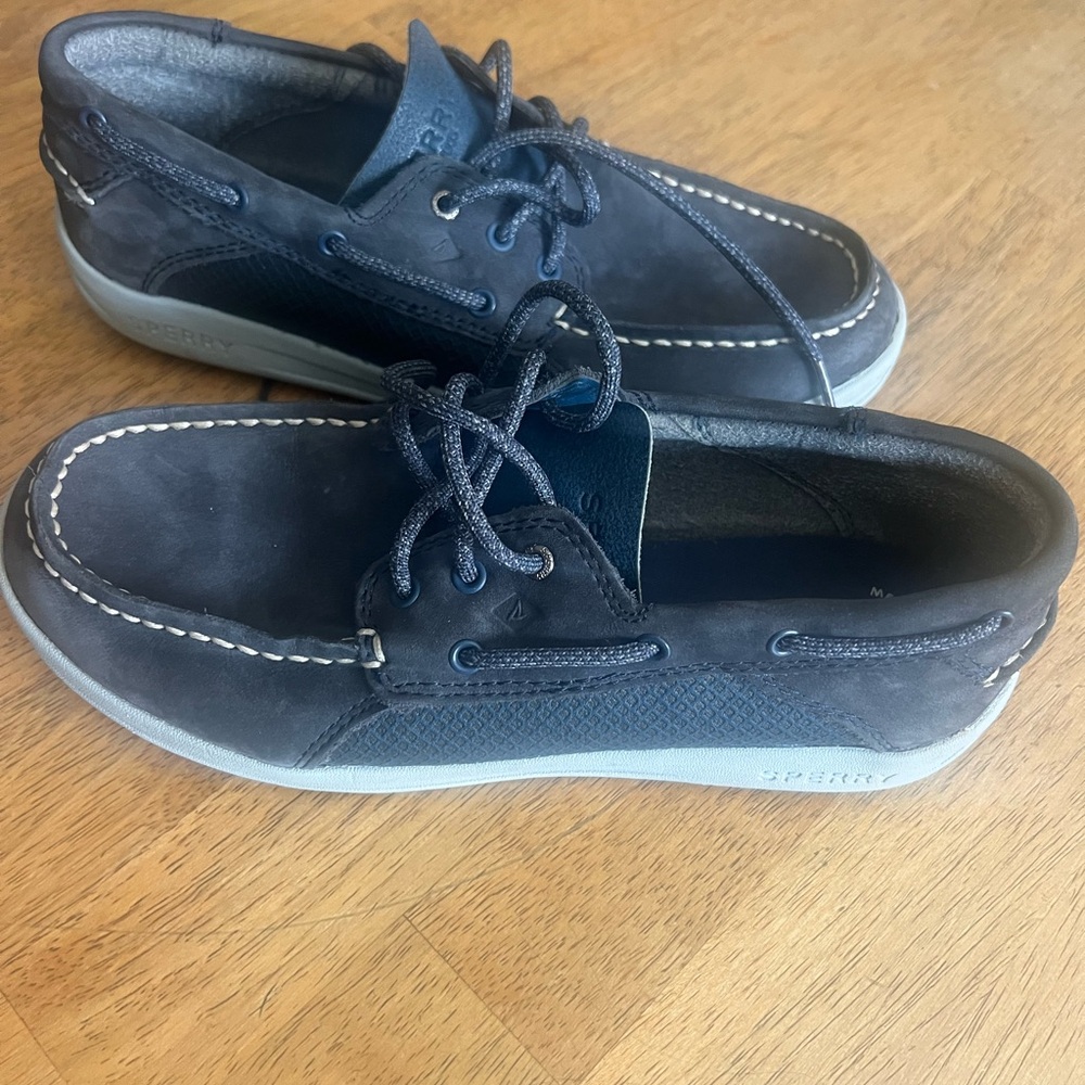 Sperry Boy’s Top-Sider’s  Blue Boat Shoes size 5.5